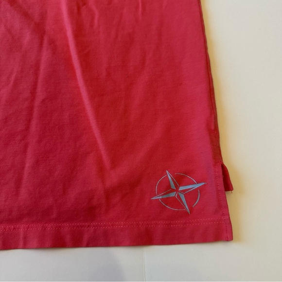 B Draddy Pima Polo, Pink Coral, Small - Picture 6 of 7